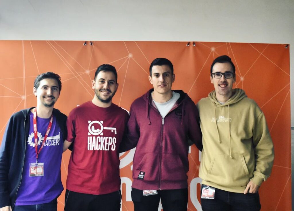 Hackathon team photo