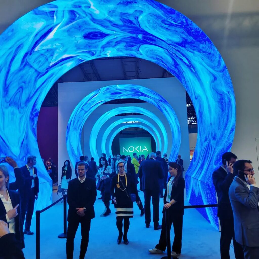 Mobile World Congress Nokia stand